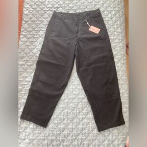 Quince barrel leg pants size 12